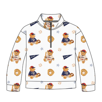 Ballpark Buddies Quarter Zip-Up **PreOrder**