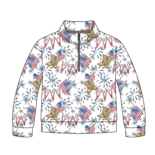 Liberty Boots Quarter Zip-Up *RTS*