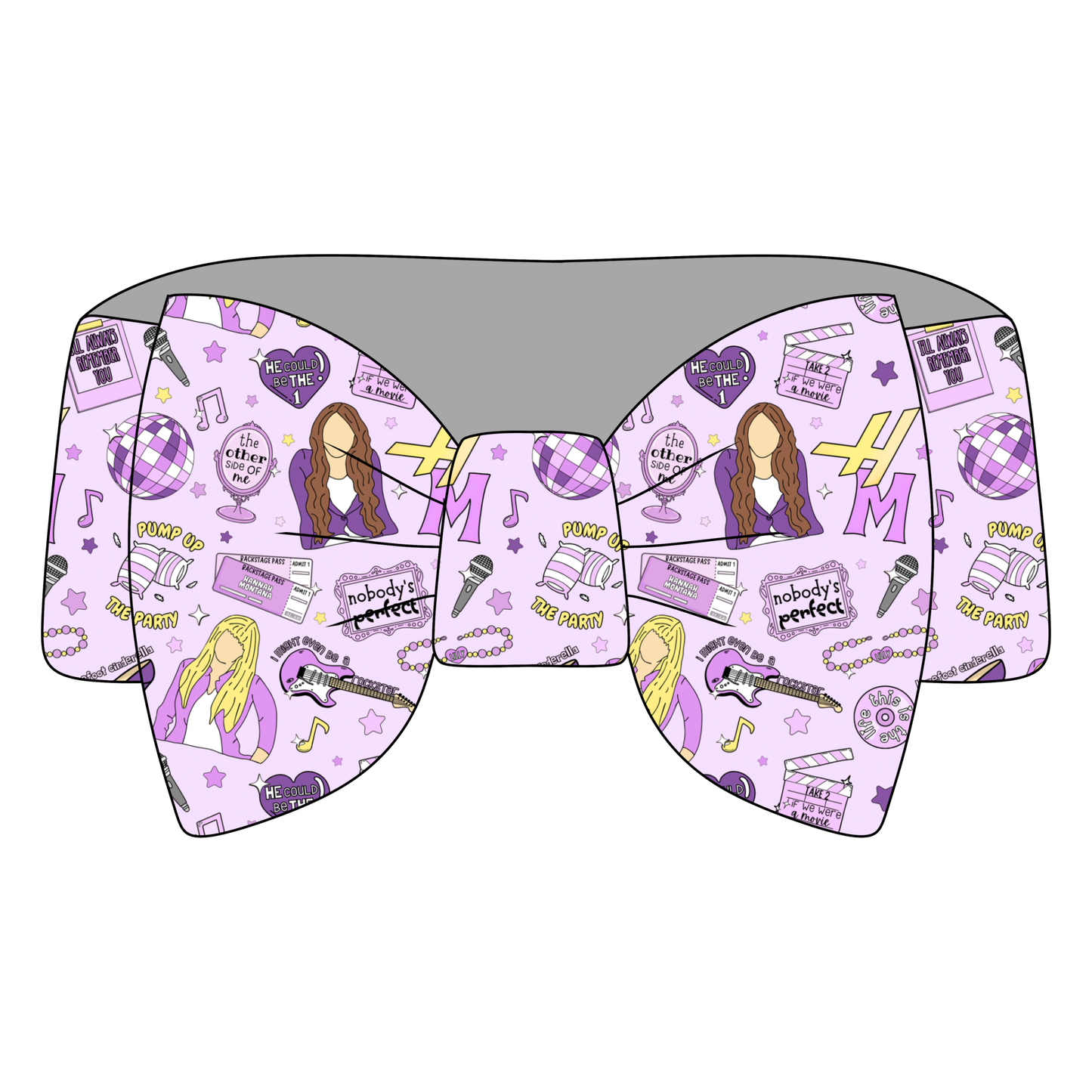 The Other Side of Me Bamboo Bow Headband *RTS*