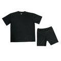 Black Women's Biker Short Set *RTS*