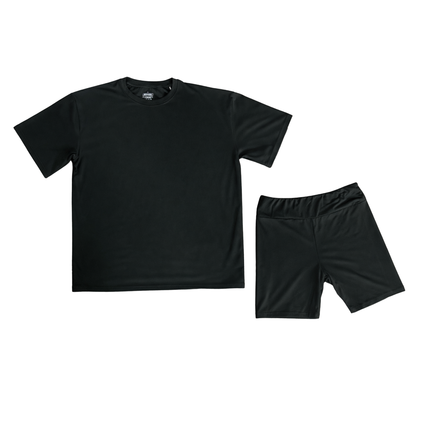 Black Women's Biker Short Set *RTS*