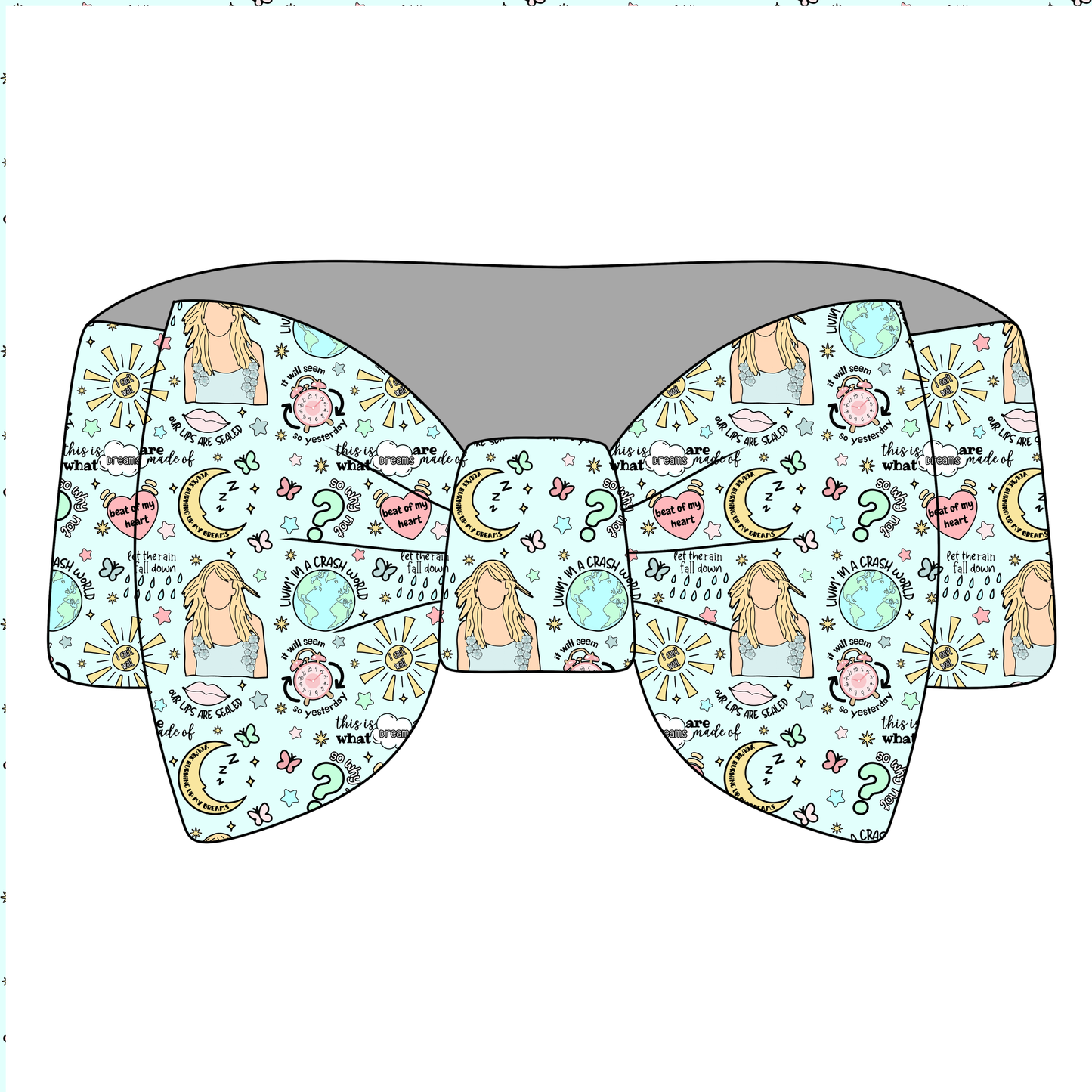 So Yesterday Bamboo Bow Headband *RTS*
