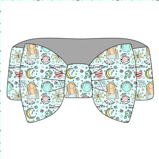 So Yesterday Bamboo Bow Headband *RTS*
