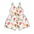 Summer Sweet Treats Tank Top/Shorts Jumpsuit *RTS*