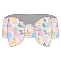 Princess Patchwork Bamboo Bow Headband *RTS*
