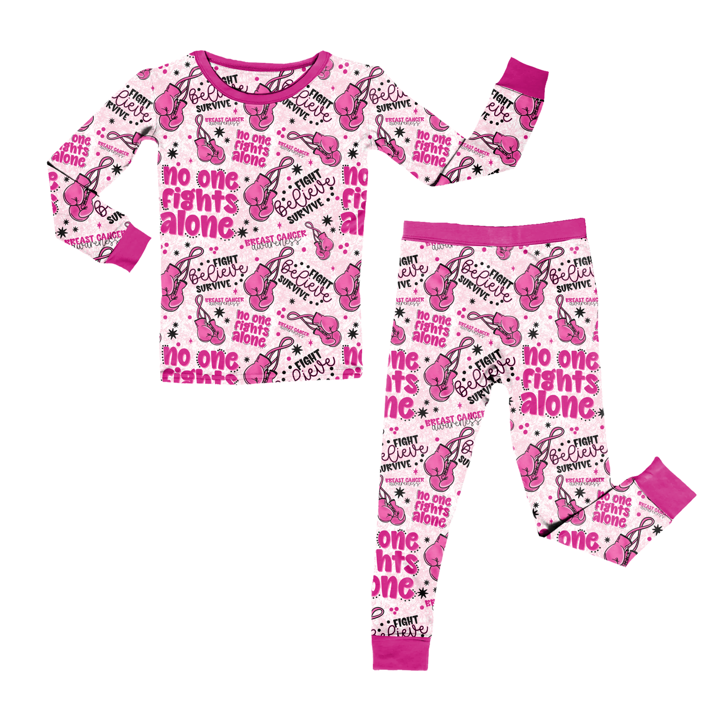 Breast Cancer Awareness Youth Pant Set **PreOrder**