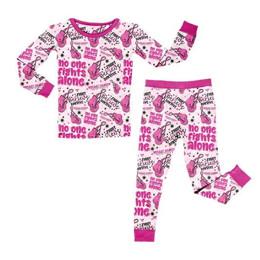 Breast Cancer Awareness Youth Pant Set **PreOrder**