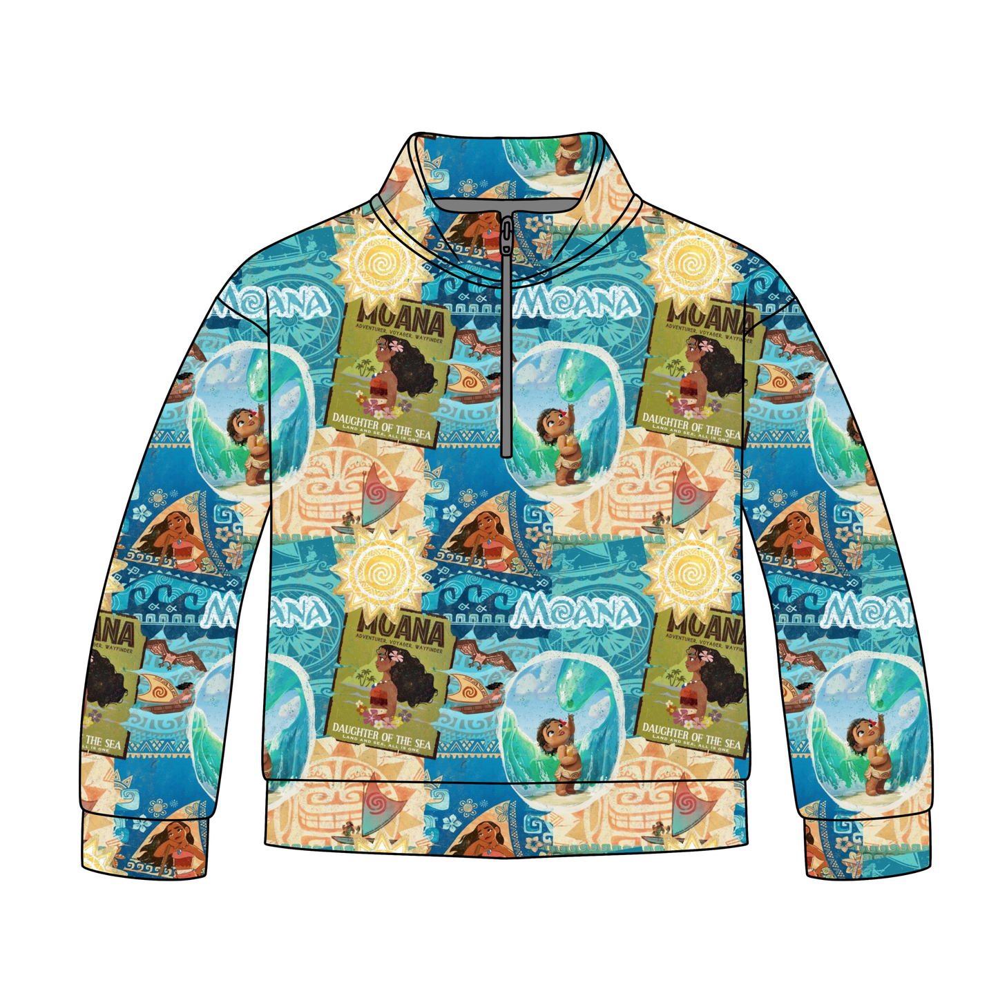 Wayfinder Waves Quarter Zip-Up *RTS*