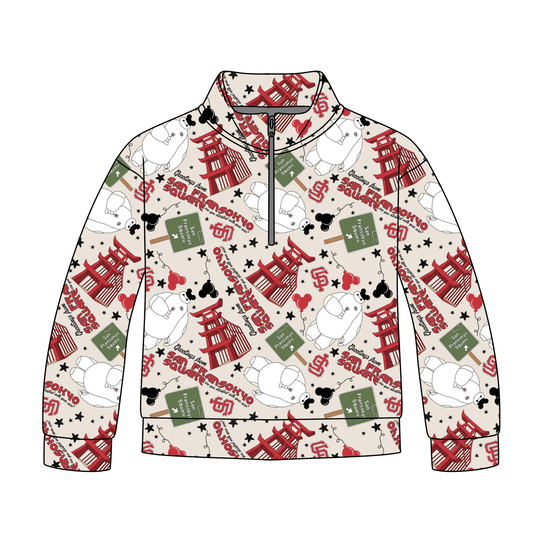 Adventure in Fransokyo Quarter Zip-Up *RTS*