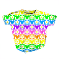 Retro Rainbow Mouses Romper *RTS*