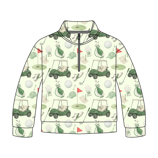 Chasing Birdies Quarter Zip-Up *RTS*