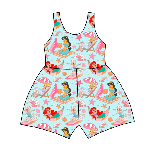 Seaside Princess Party Jumpsuit *RTS*