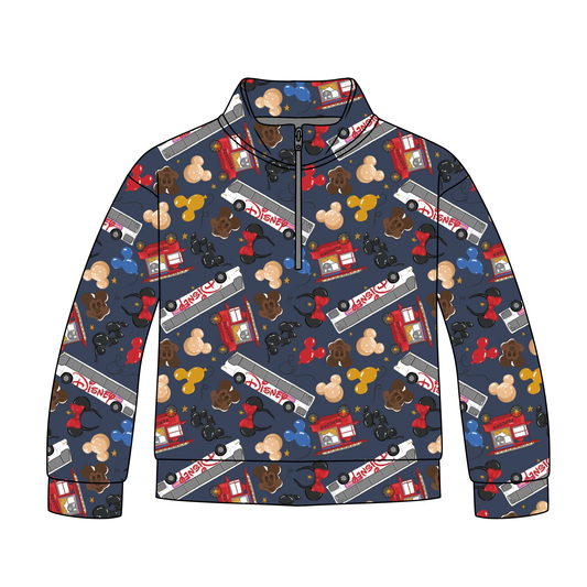 Magic on the Move Quarter Zip-Up *RTS*