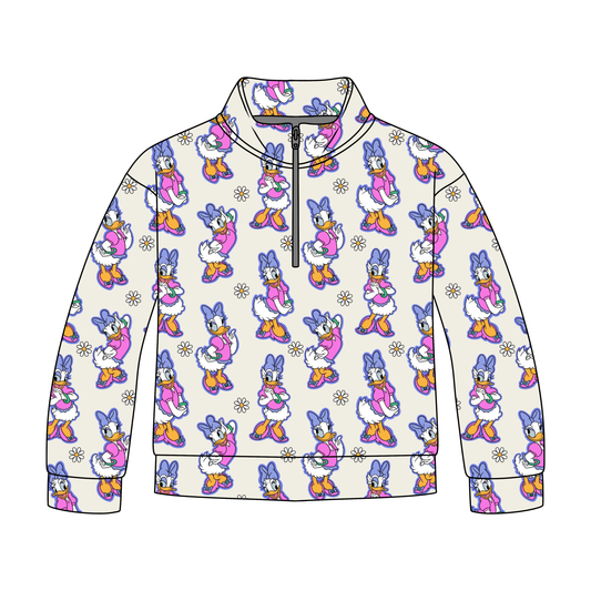 Daisy Delight Quarter Zip-Up *RTS*