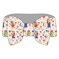 Red, White & Ready to Learn Bamboo Bow Headband *RTS*