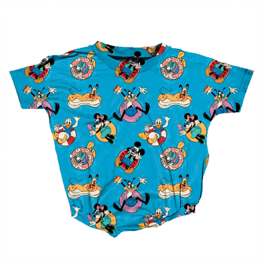 Pool Day Pals Romper *RTS*
