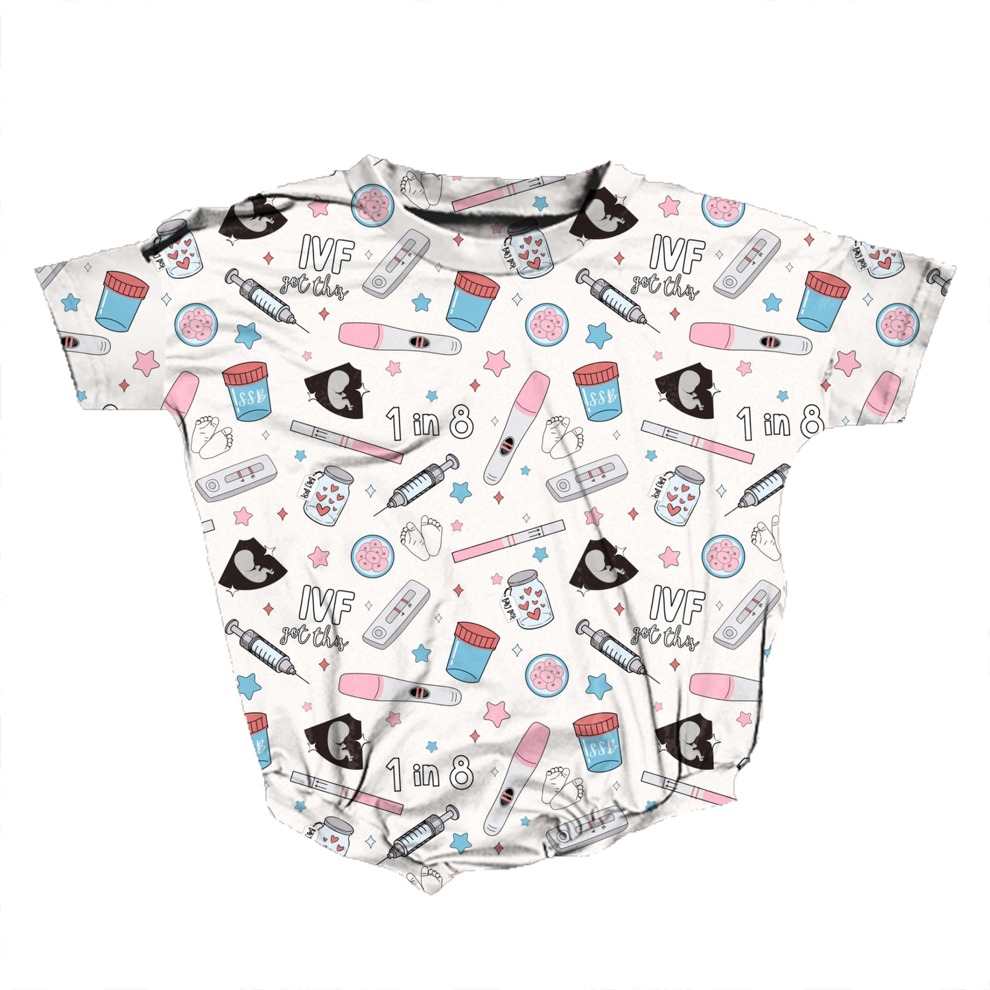 IVF Awareness Romper *RTS*