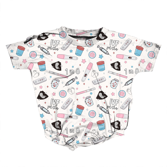 IVF Awareness Romper *RTS*