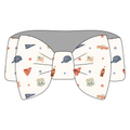Vintage Americana  Bamboo Bow Headband *RTS*