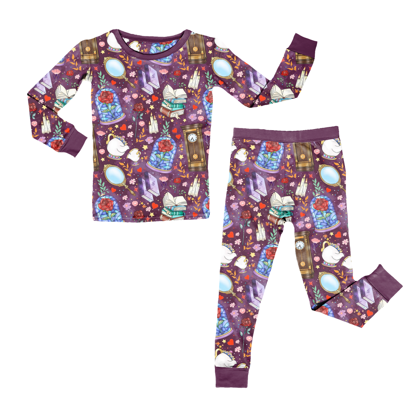 Enchanted Rose Library Youth Pant Set *RTS*