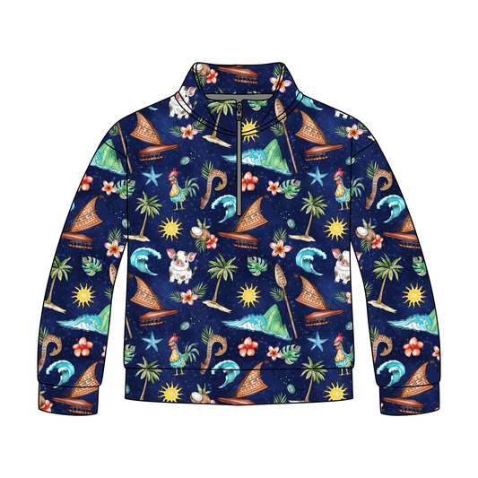Island Adventures Quarter Zip-Up *RTS*