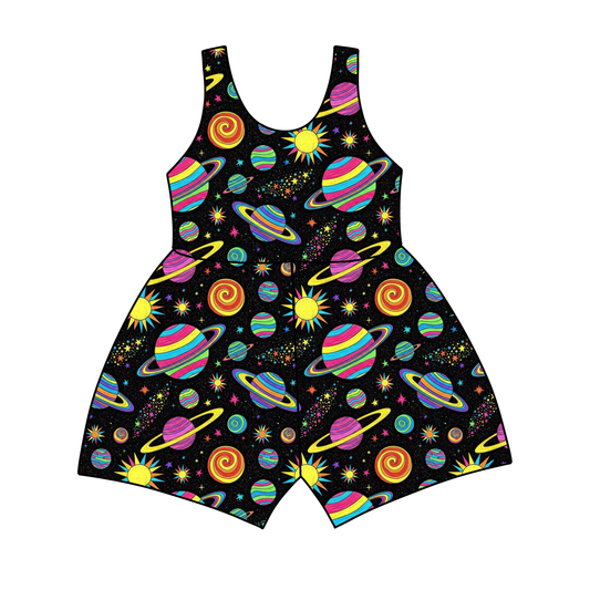 Neon Galaxy Medically Adaptable Jumpsuit *RTS*