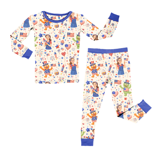 Red, White & Ready to Learn Youth Pant Set *RTS*