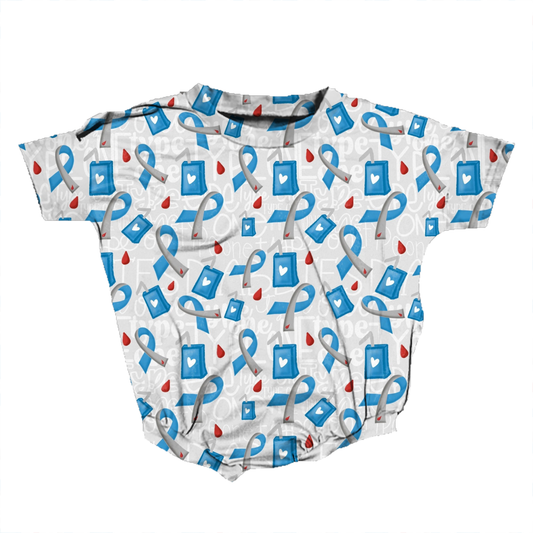 Type 1 Diabetes Awareness Romper *RTS*