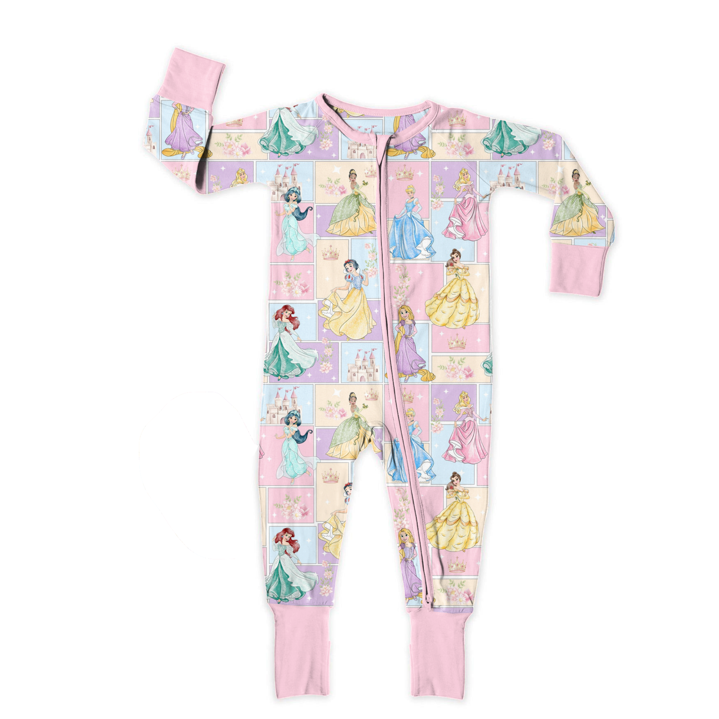 Princess Patchwork Zipper Sleeper *RTS*