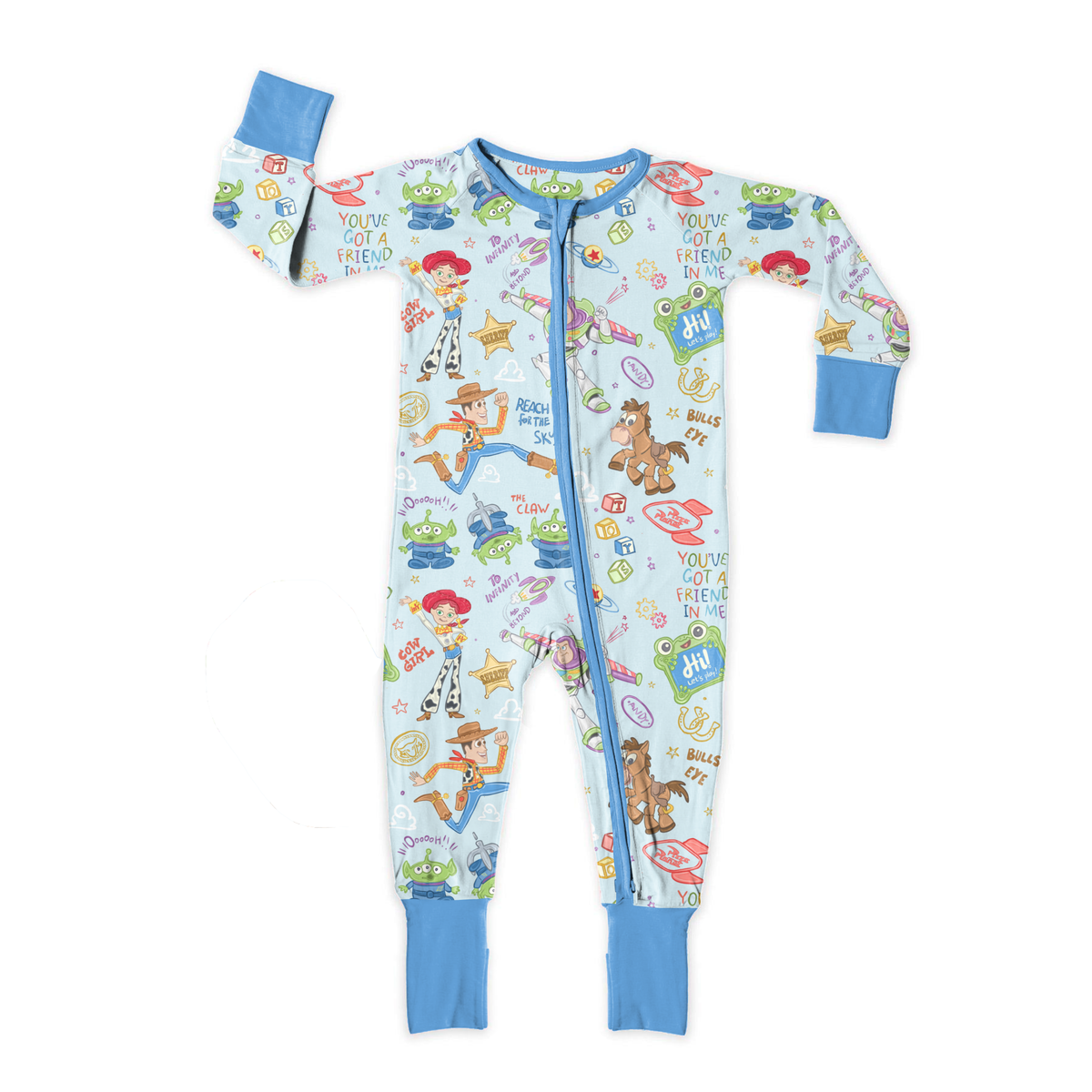 Reach For The Sky! Zipper Sleeper **PreOrder**
