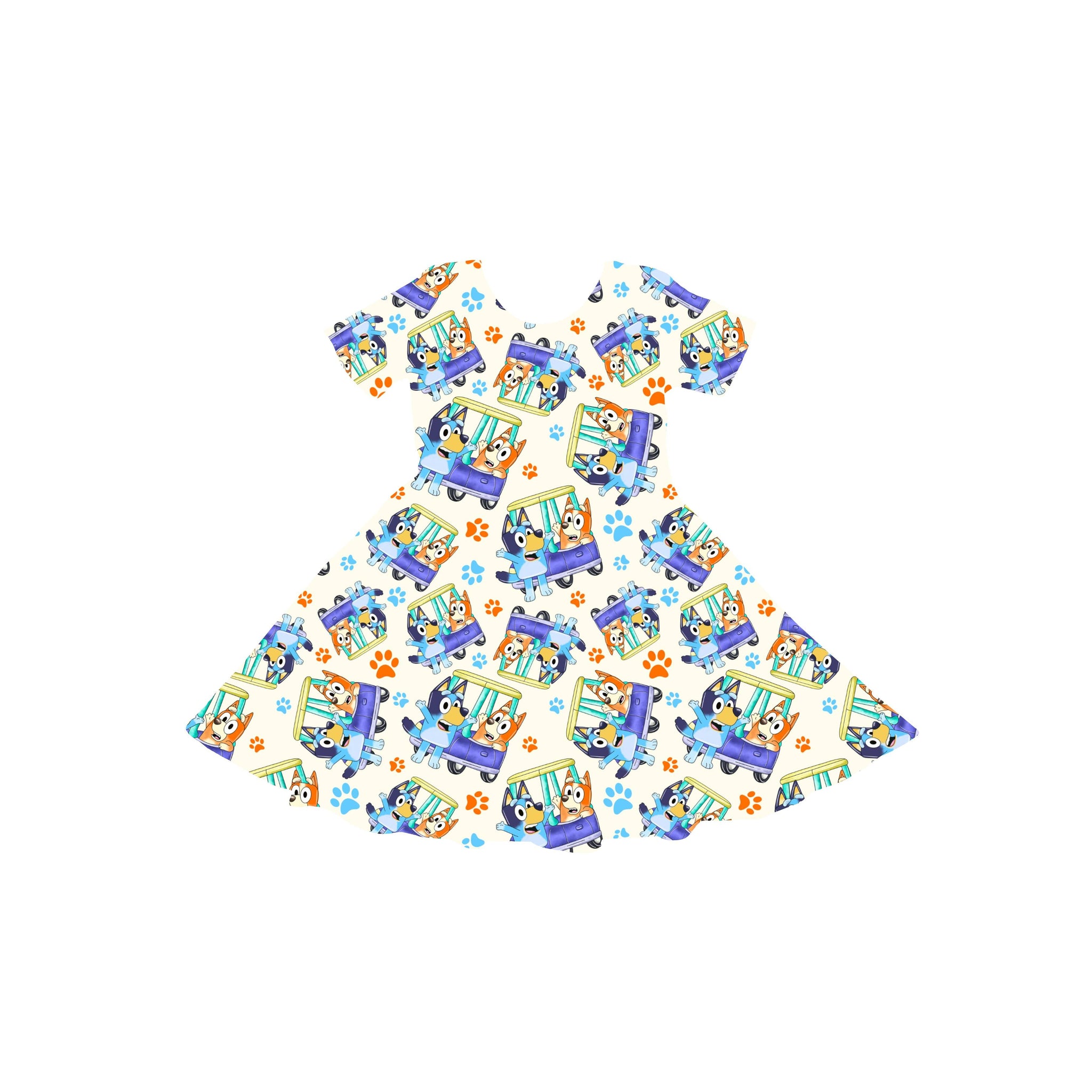 Road Trip Rascals Youth Twirl Dress **PreOrder**