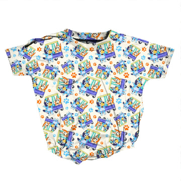 Road Trip Rascals Romper **PreOrder**