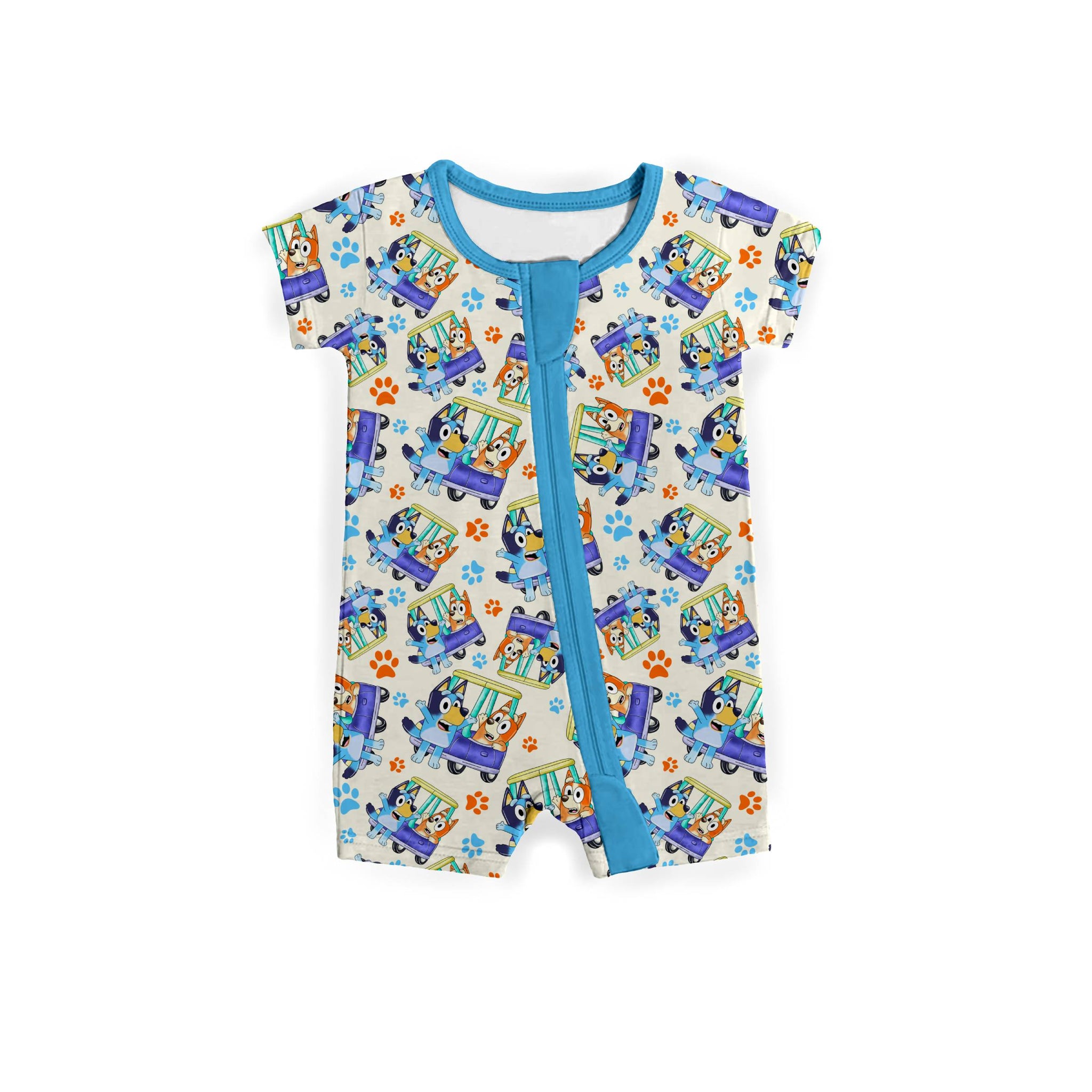 Road Trip Rascals Zipper shortie **PreOrder**