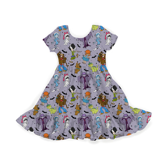 The Ghoul Gang Youth Twirl Dress **PreOrder**