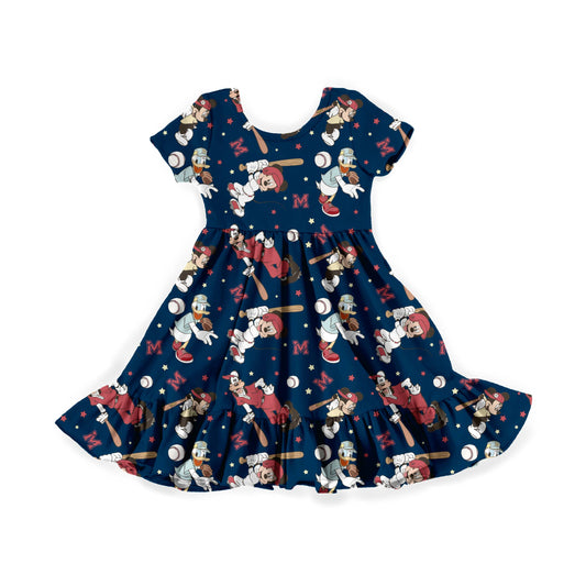 Main Street Sluggers Youth Twirl Dress *RTS*