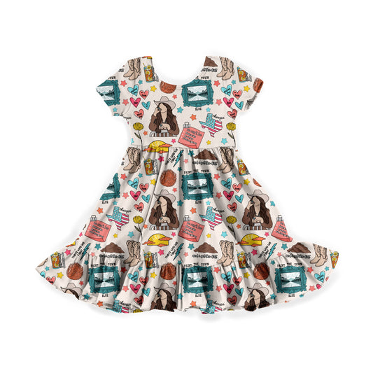 Choosin Texas Youth Twirl Dress *RTS*