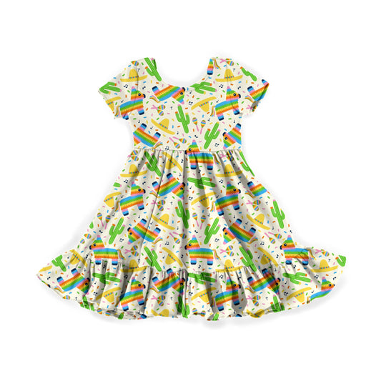 Fiesta Siesta Youth Twirl Dress *RTS*