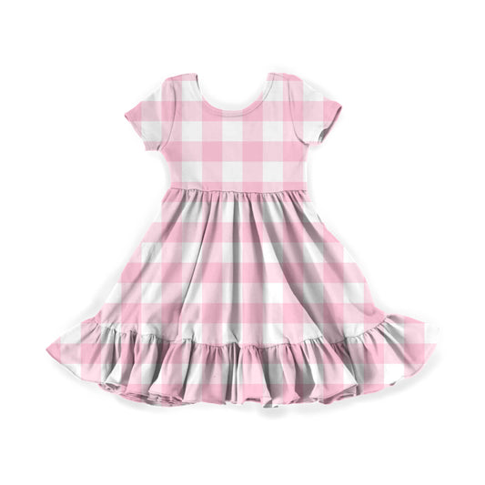 Gorgeous Gingham Youth Twirl Dress *RTS*
