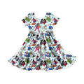 Friday Night Flicks Youth Twirl Dress *RTS*