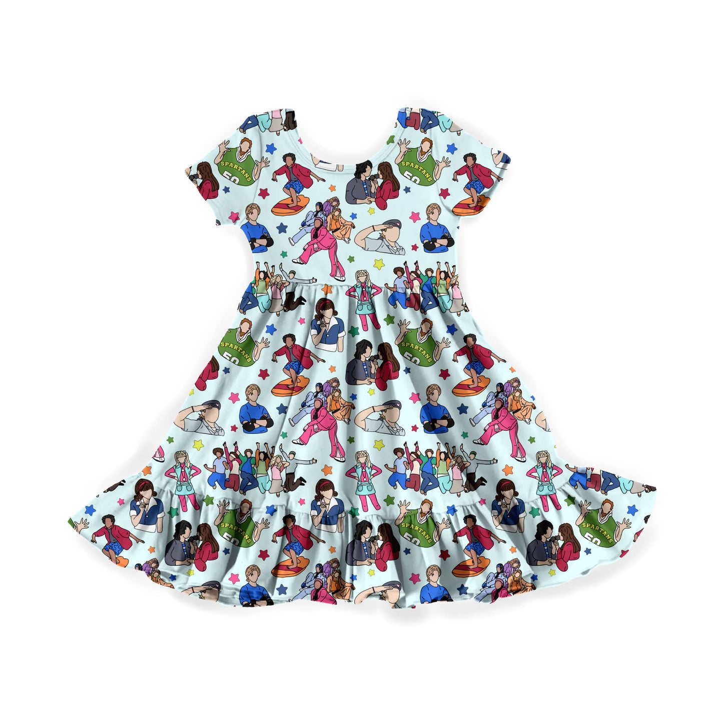 Friday Night Flicks Youth Twirl Dress *RTS*