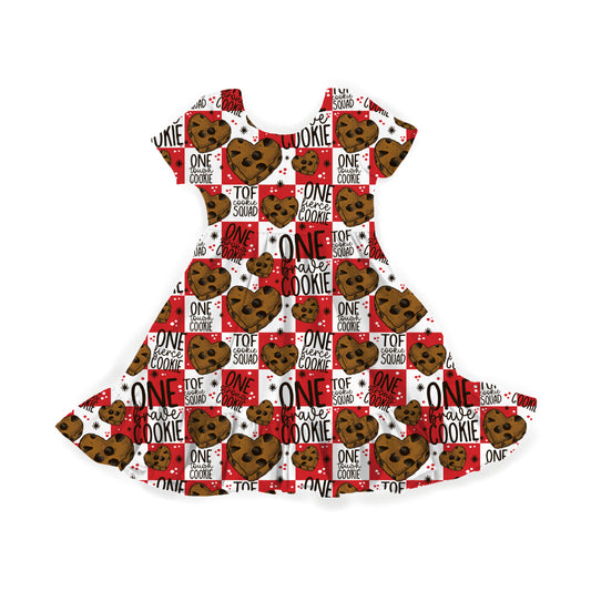 One Tough Cookie Youth Twirl Dress *RTS*