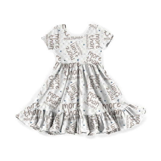 More Than Milestones Youth Twirl Dress *RTS*