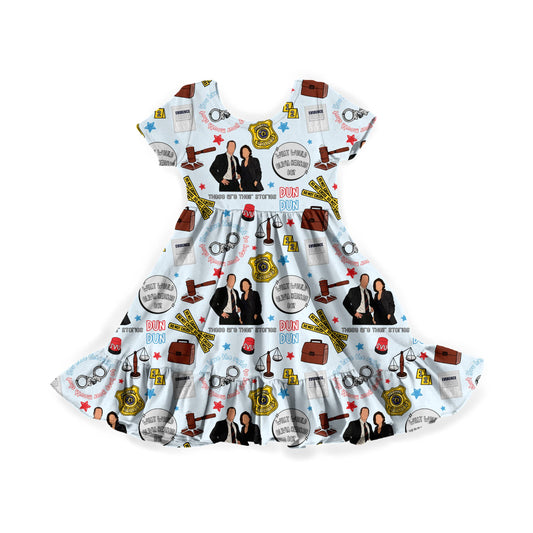 Justice Served Youth Twirl Dress *RTS*