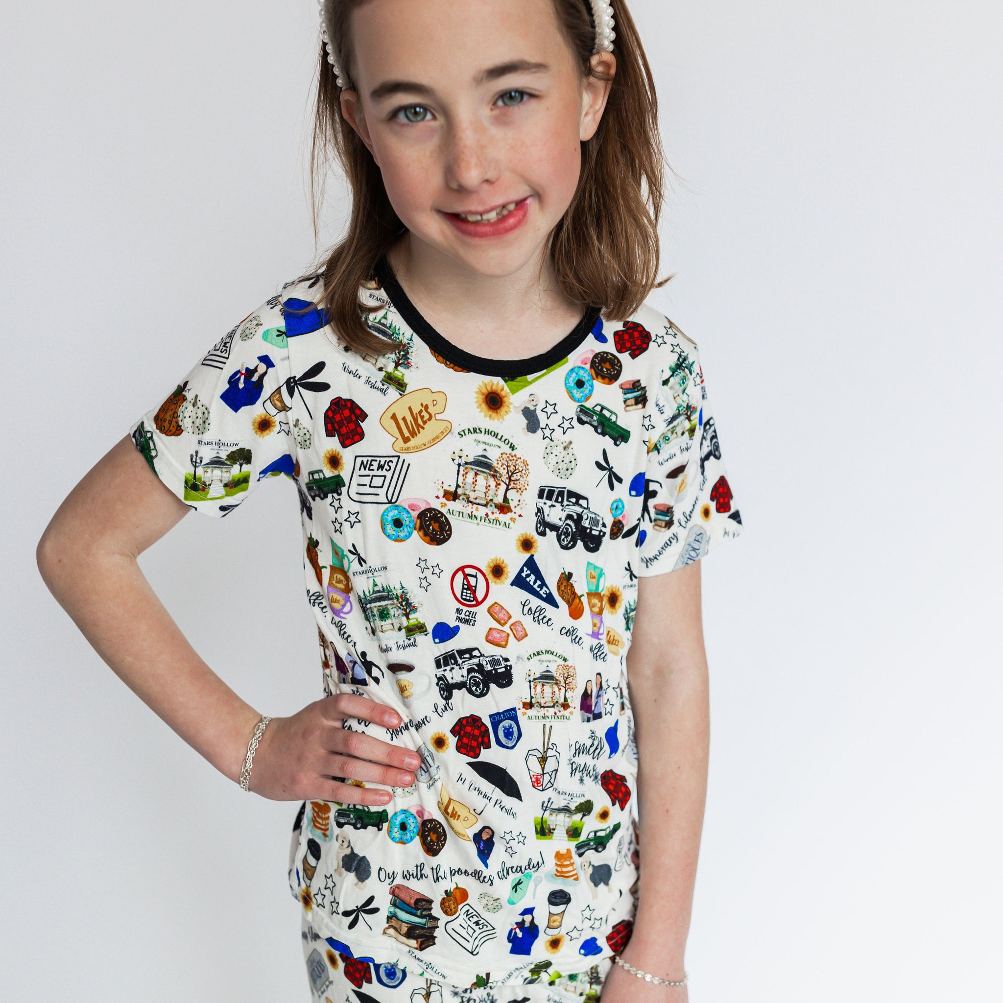Gilmore Girls Youth Short Sleeve Pant *RTS*