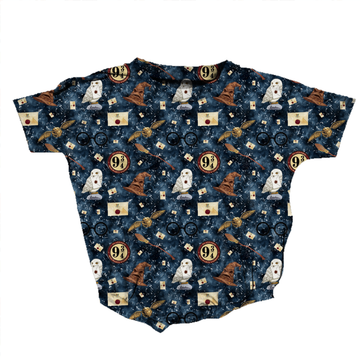 Mischief at Platform 9 3/4 Romper *RTS*