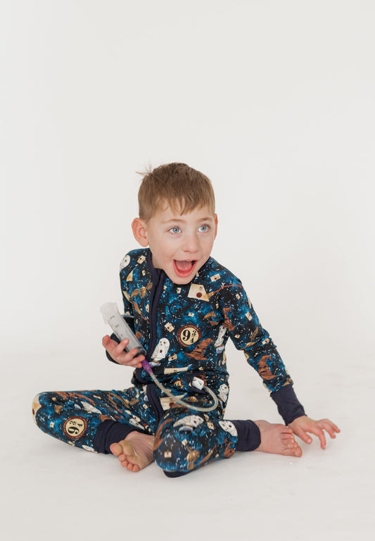 Mischief at Platform 9 3/4 Zipper Sleeper *RTS*