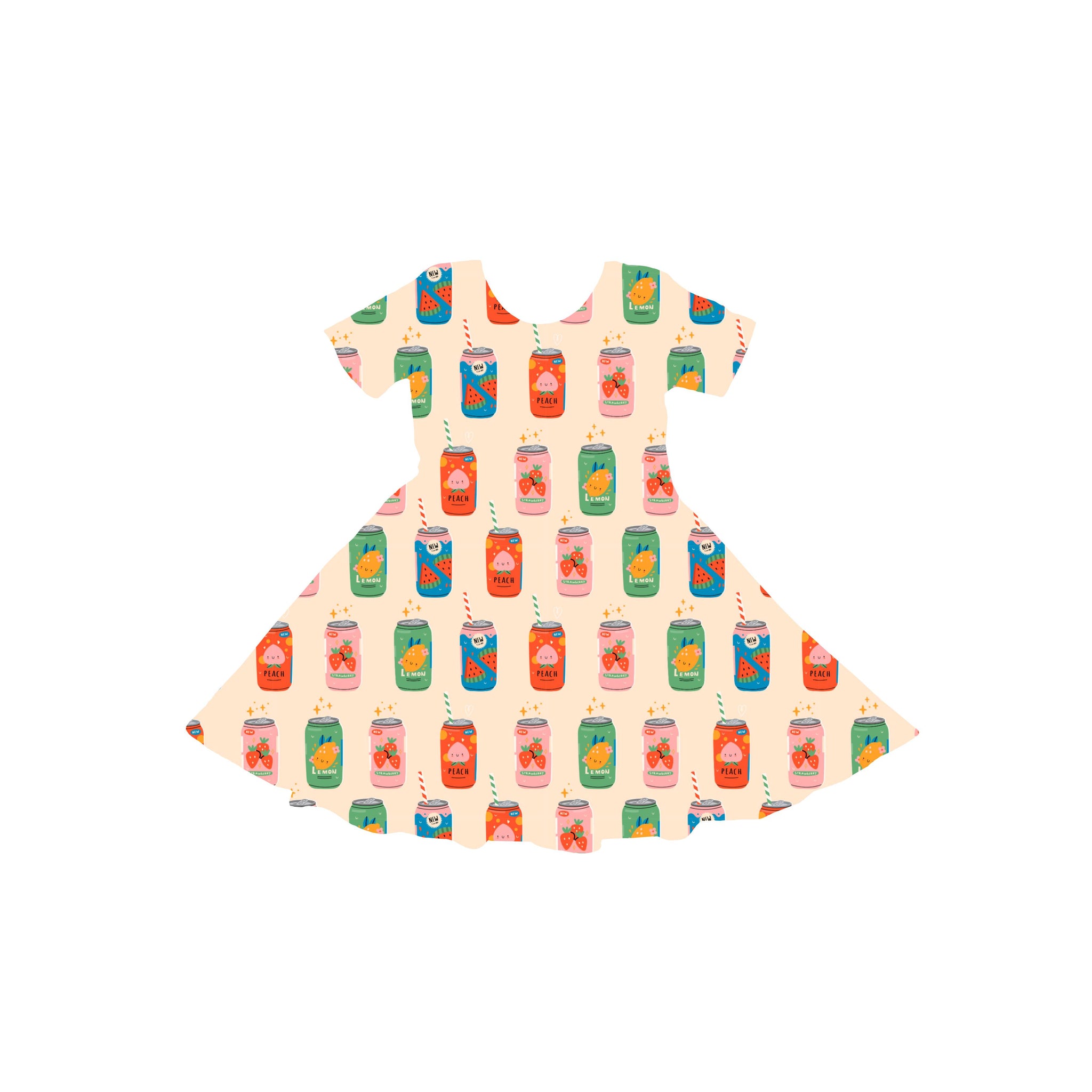 Soda Shoppe Dreams Youth Twirl Dress **PreOrder**