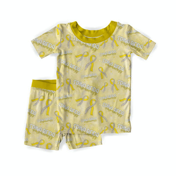 Spina Bifida Awareness Youth short Set *RTS*