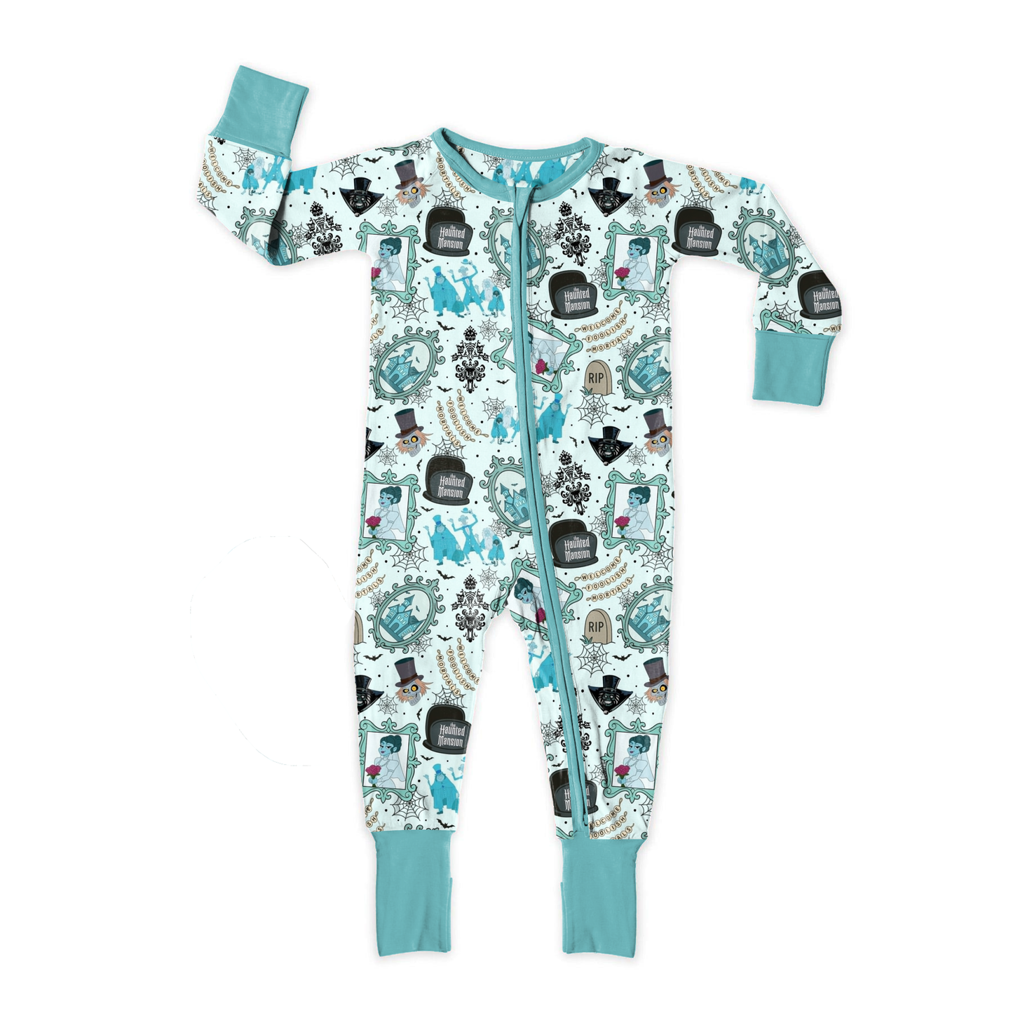 Spooky Mansion Zipper Sleeper **PreOrder**