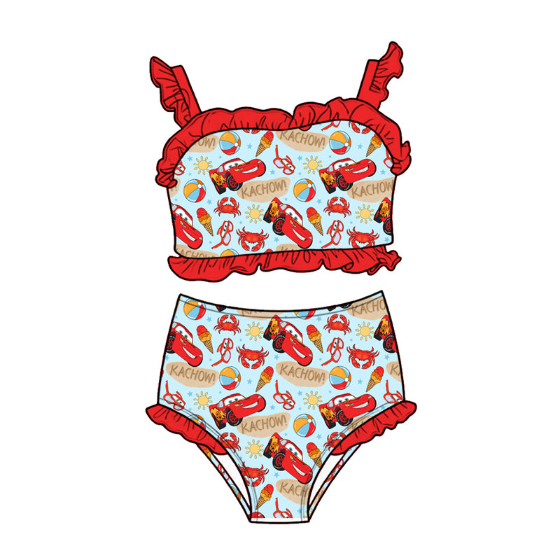 Sunny Speedster 2-piece High-Waisted Swimwear *RTS*